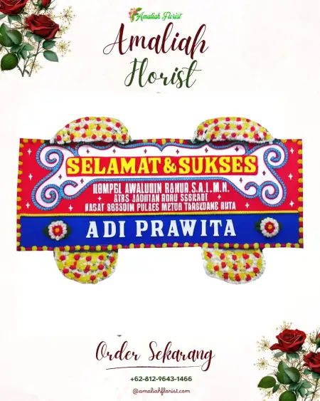 Papan Bunga Ucapan Selamat Kranji