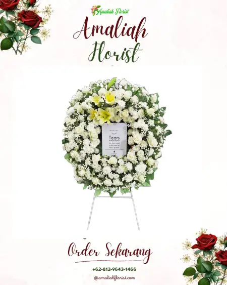 Krans Bunga Duka Kranji